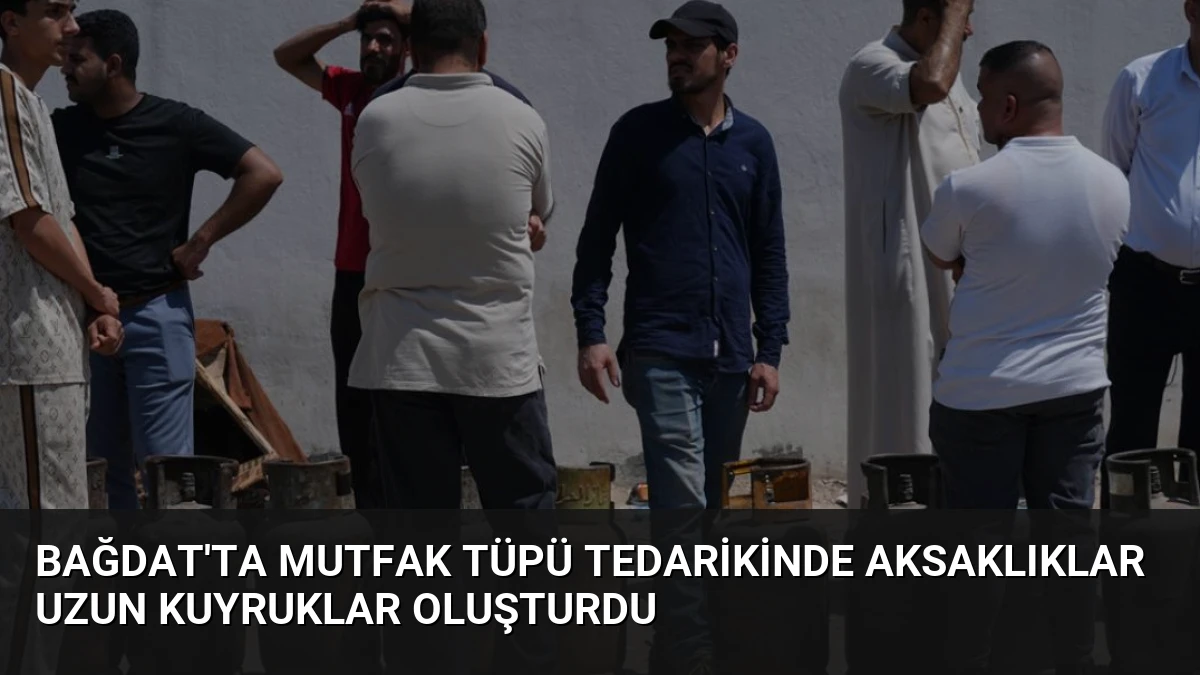 Bağdat’ta Mutfak Tüpü Tedarikinde Aksaklıklar Uzun Kuyruklar Oluşturdu
