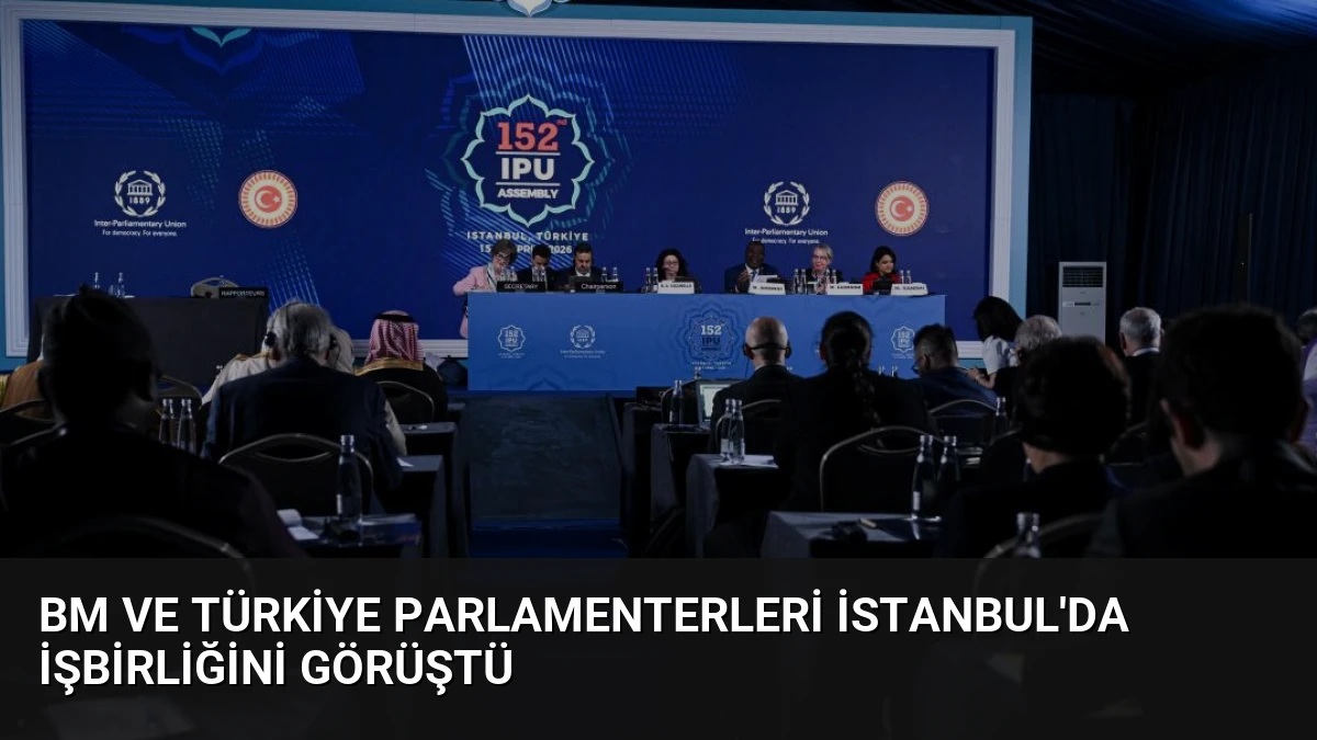 BM ve Türkiye Parlamenterleri İstanbul’da İşbirliğini Görüştü