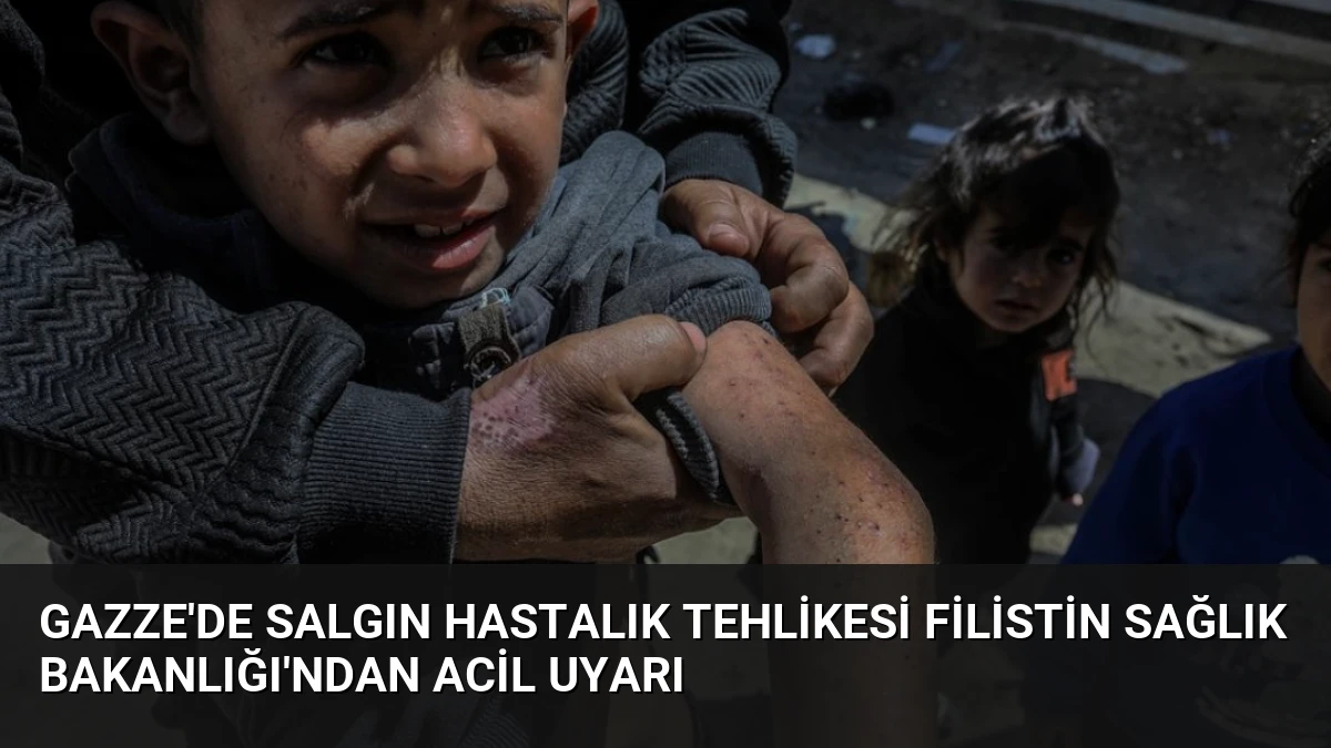 Gazze’de Salgın Hastalık Tehlikesi Filistin Sağlık Bakanlığı’ndan Acil Uyarı