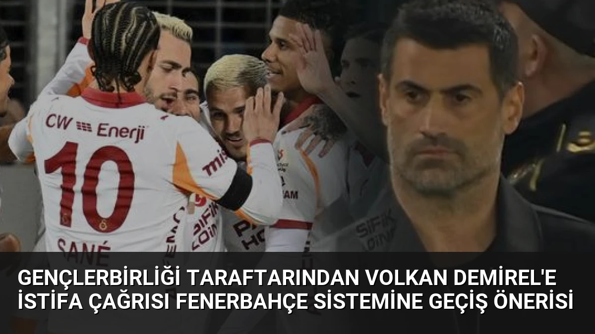 Gençlerbirliği Taraftarından Volkan Demirel’e İstifa Çağrısı Fenerbahçe Sistemine Geçiş Önerisi