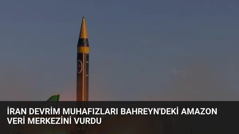 İran Devrim Muhafızları Bahreyn’deki Amazon Veri Merkezini Vurdu