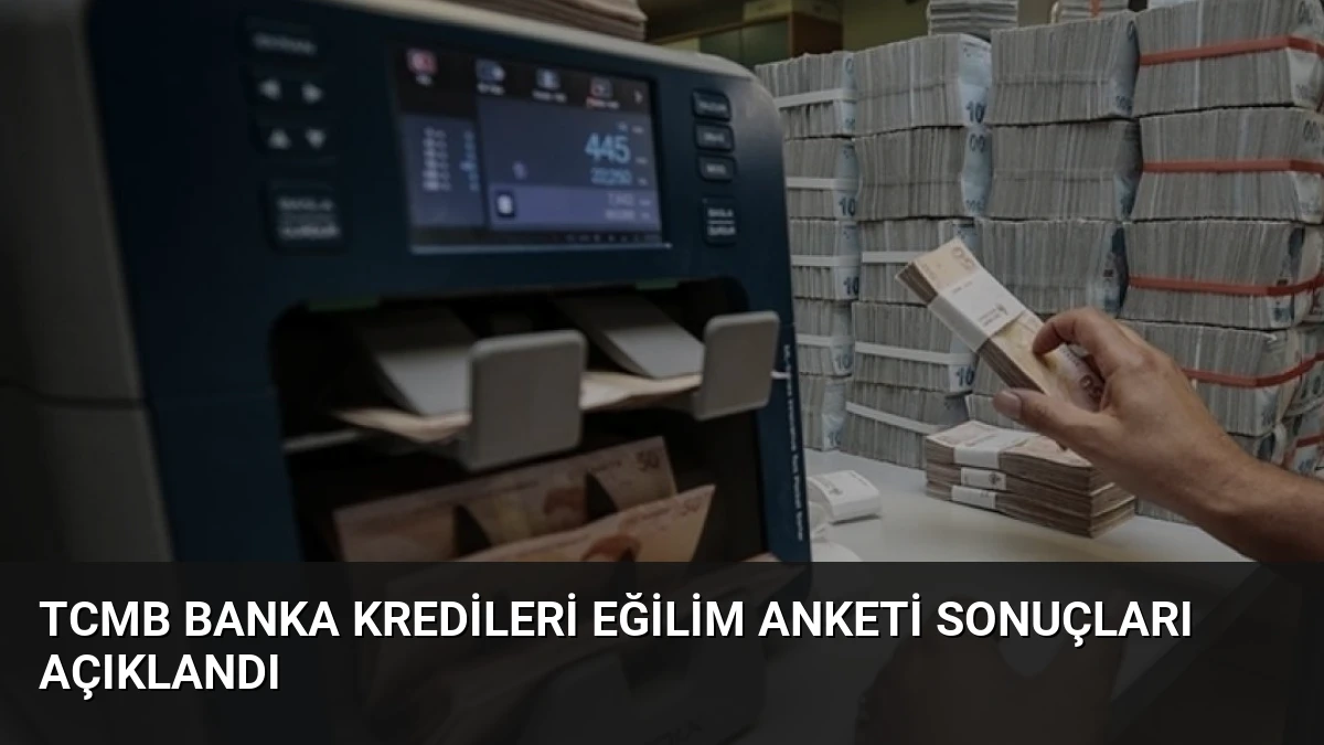 TCMB Banka Kredileri Eğilim Anketi Sonuçları Açıklandı