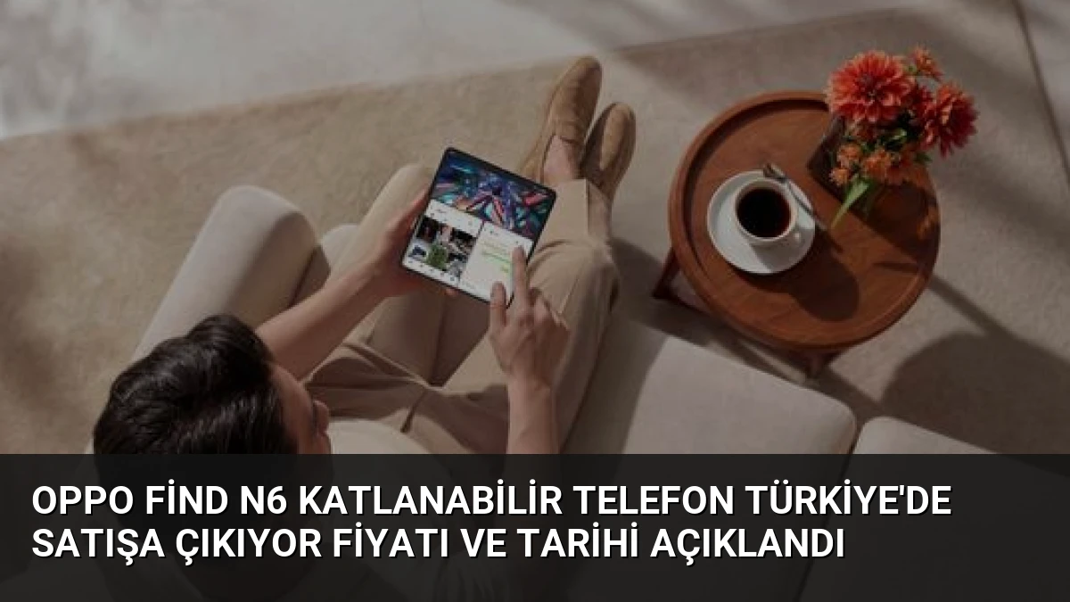 OPPO Find N6 Katlanabilir Telefon Türkiye’de Satışa Çıkıyor Fiyatı ve Tarihi Açıklandı