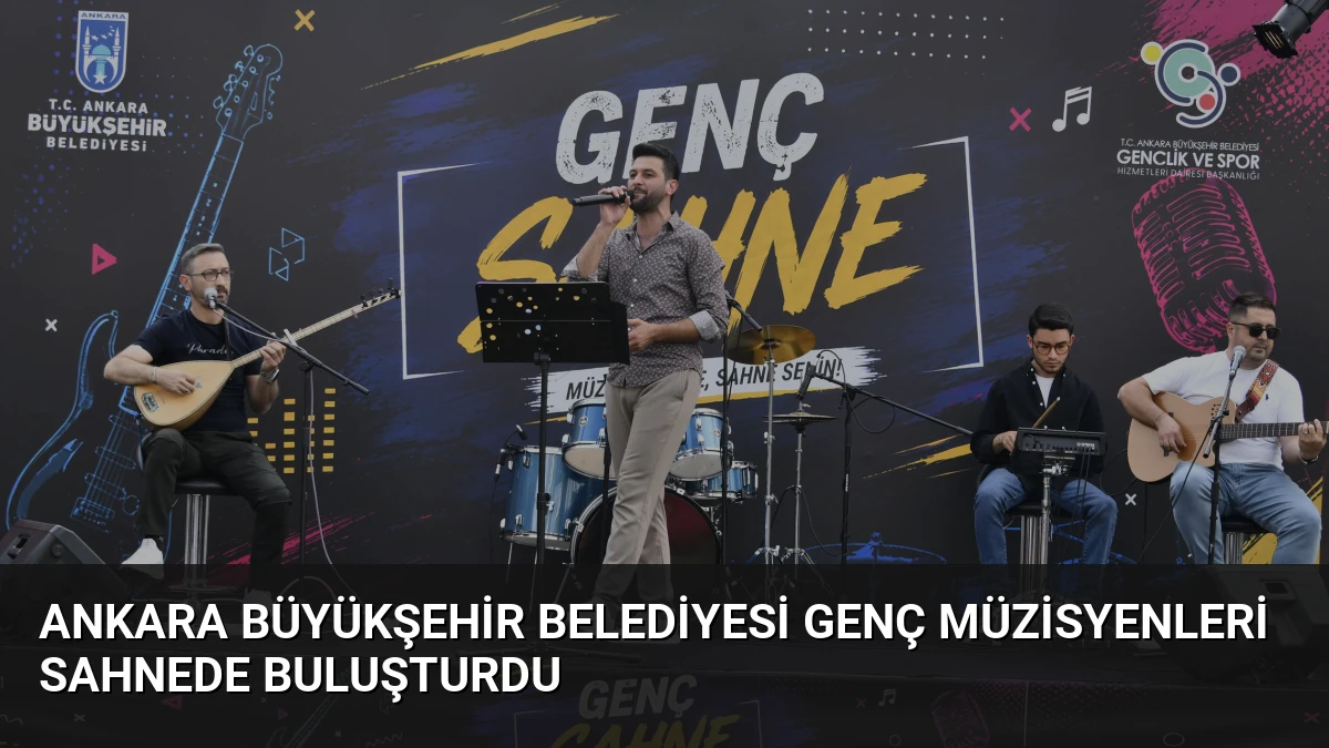 Ankara Büyükşehir Belediyesi Genç Müzisyenleri Sahnede Buluşturdu