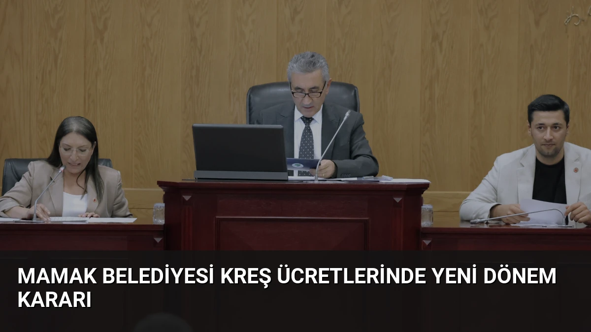 Mamak Belediyesi Kreş Ücretlerinde Yeni Dönem Kararı