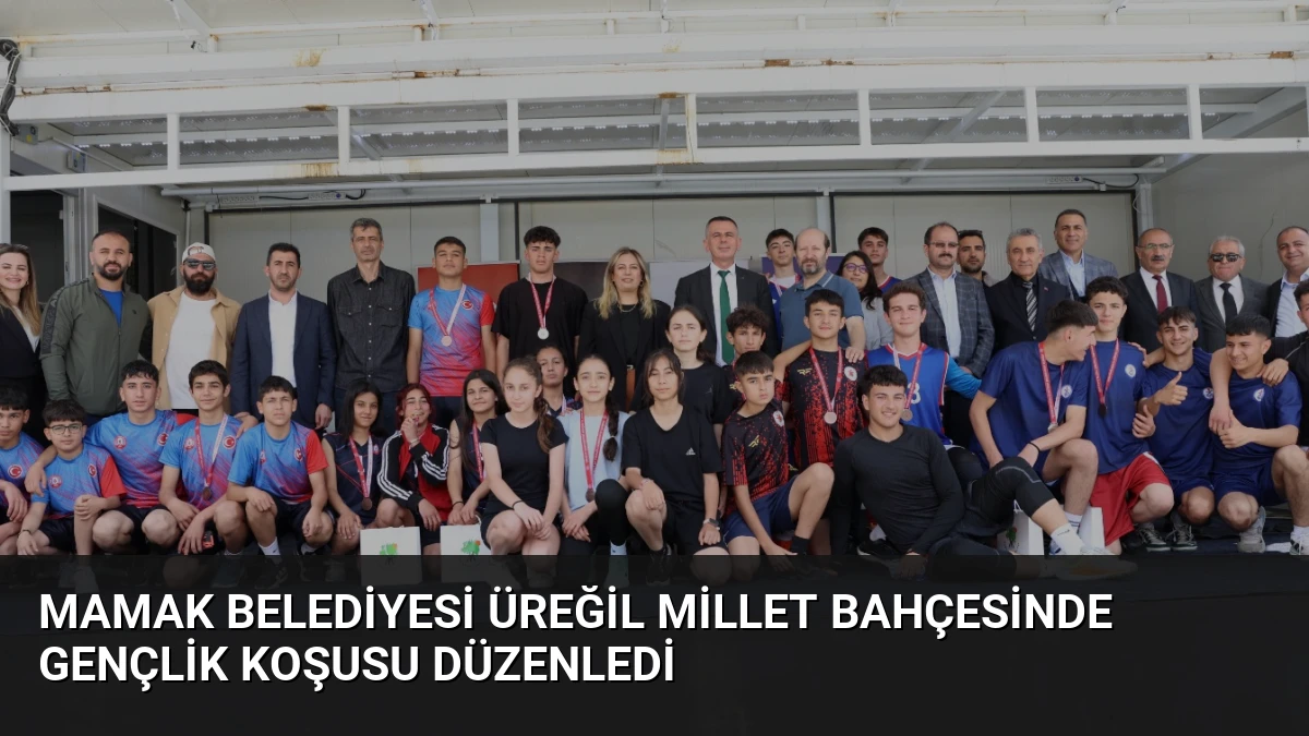 Mamak Belediyesi Üreğil Millet Bahçesinde Gençlik Koşusu Düzenledi