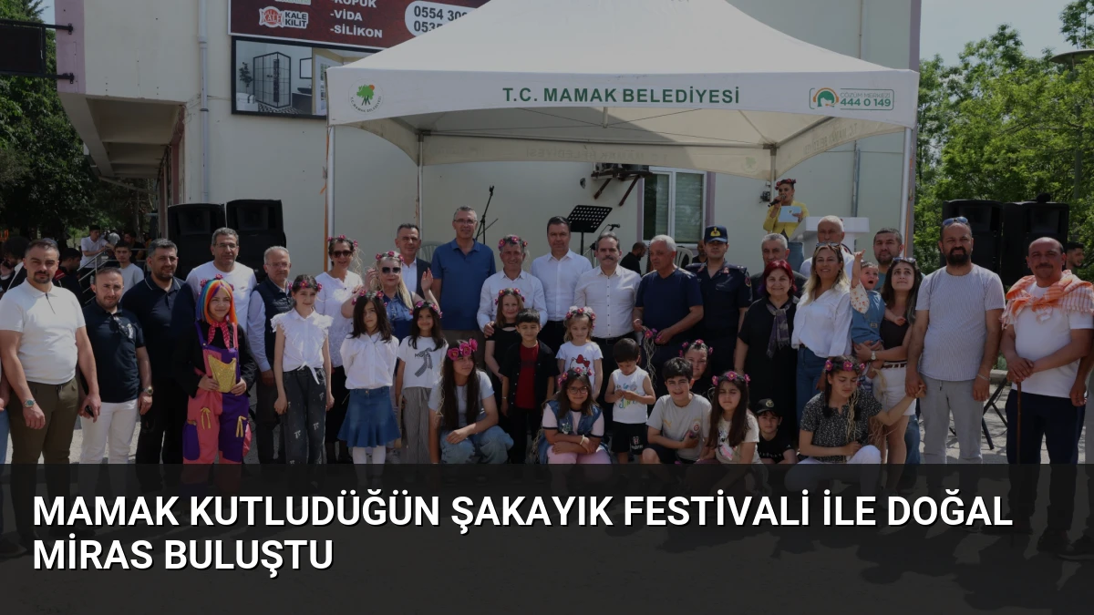 Mamak Kutludüğün Şakayık Festivali ile Doğal Miras Buluştu