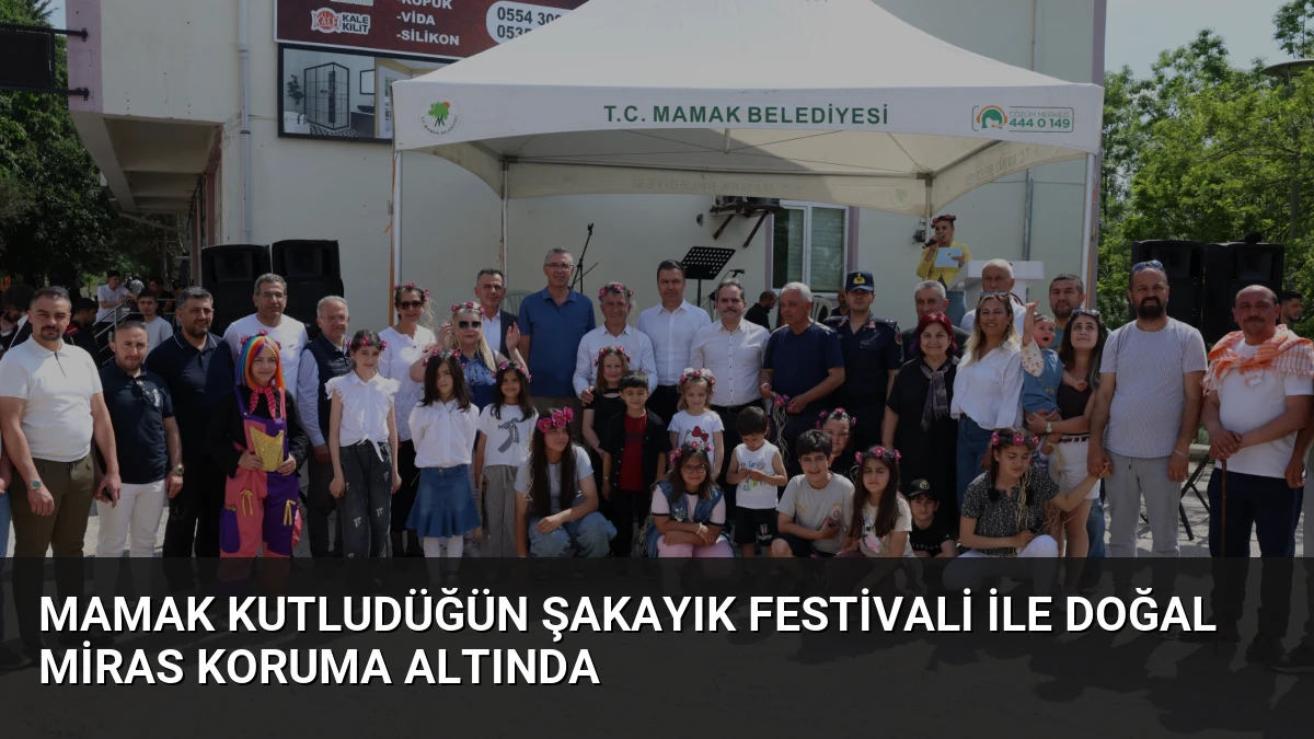Mamak Kutludüğün Şakayık Festivali ile Doğal Miras Koruma Altında