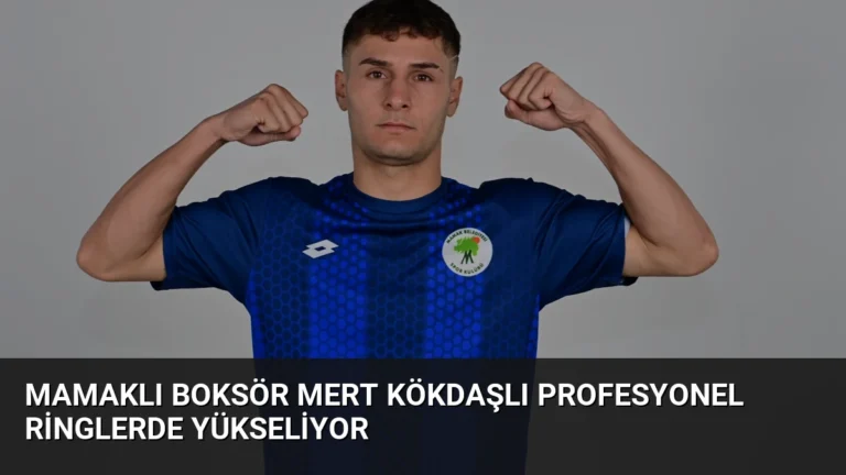 Mamaklı Boksör Mert Kökdaşlı Profesyonel Ringlerde Yükseliyor