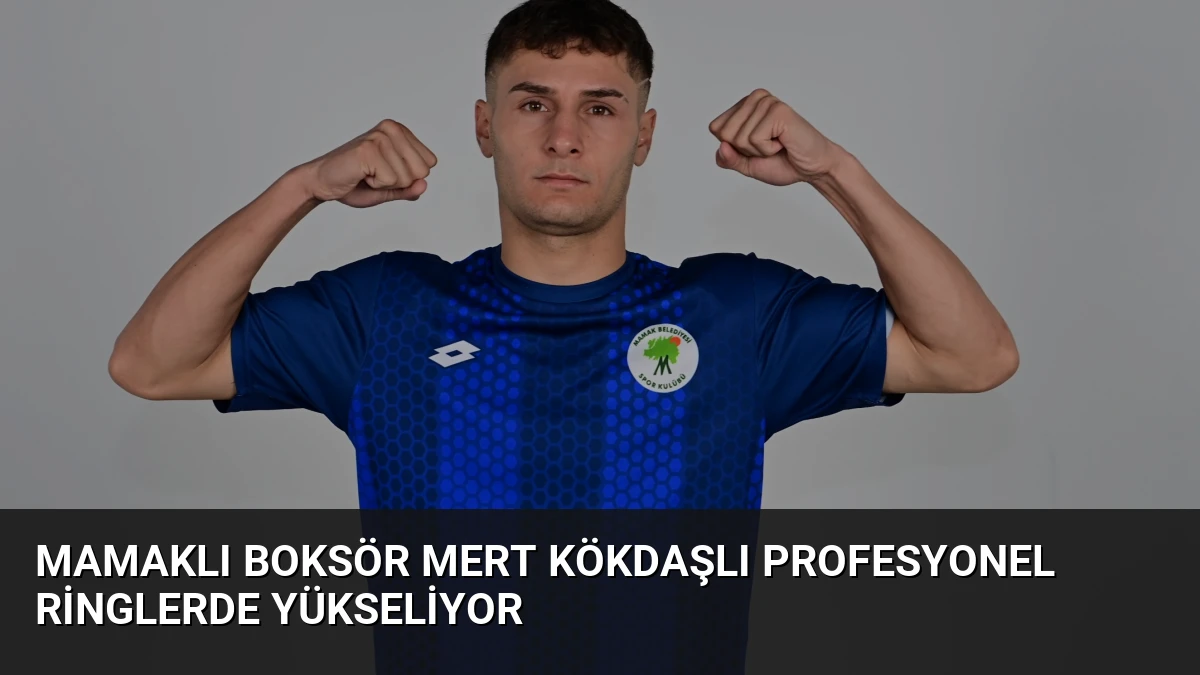 Mamaklı Boksör Mert Kökdaşlı Profesyonel Ringlerde Yükseliyor