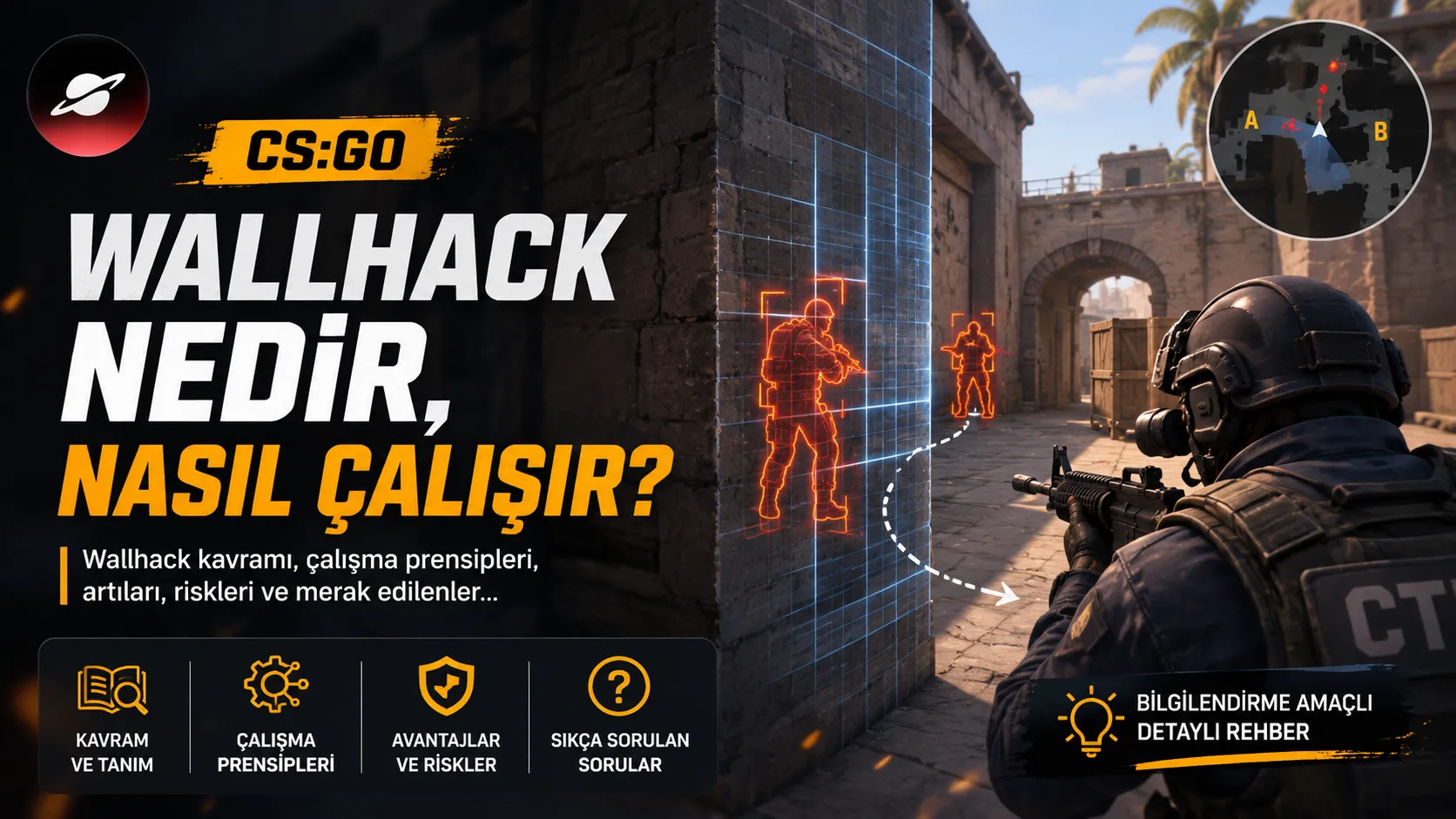 CSGO Wallhack Nedir, Nasıl Çalışır?