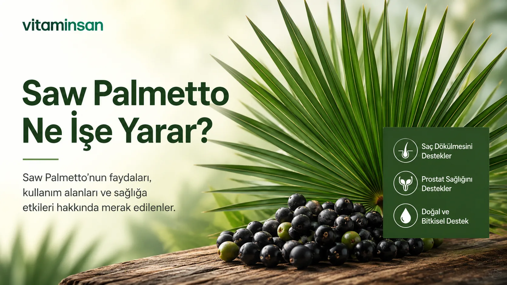 Saw Palmetto Ne İşe Yarar?
