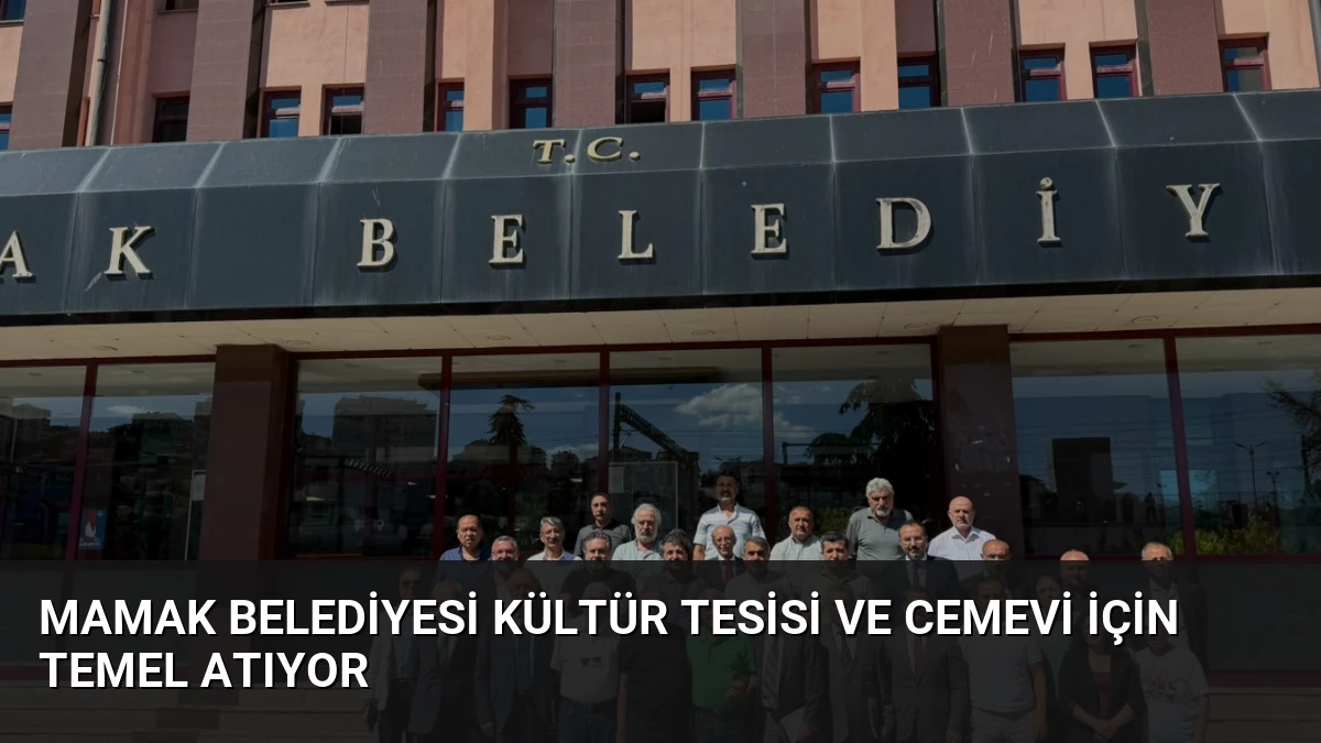 Mamak Belediyesi Kültür Tesisi ve Cemevi İçin Temel Atıyor