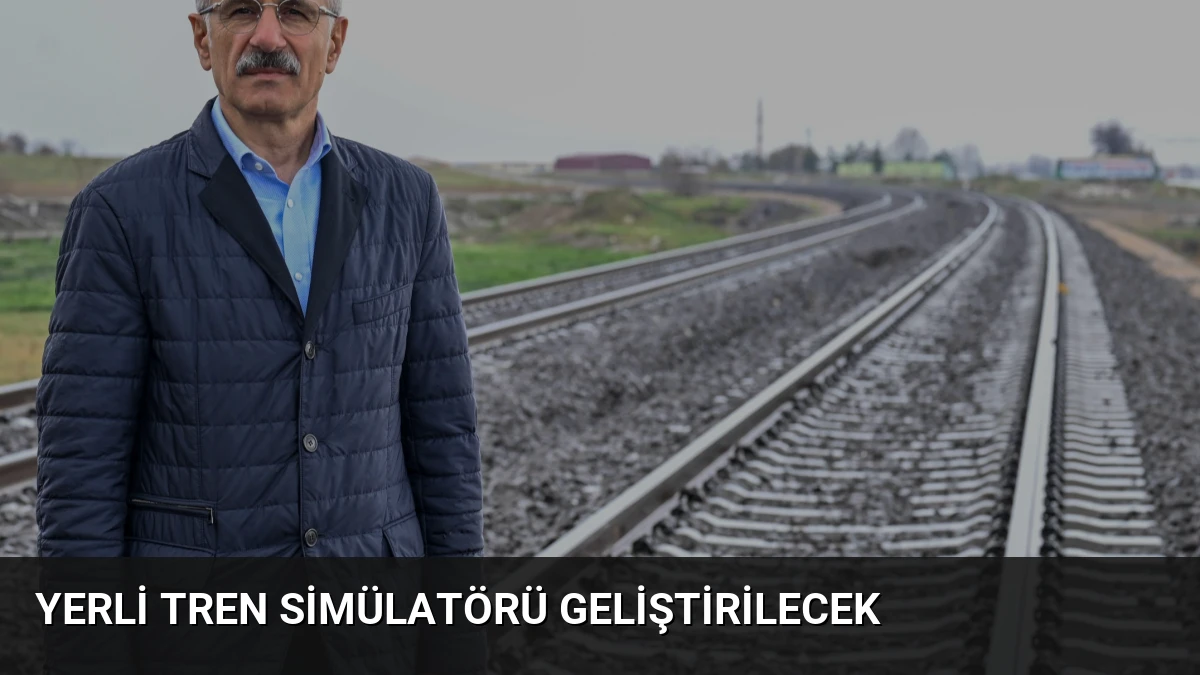 Yerli Tren Simülatörü Geliştirilecek
