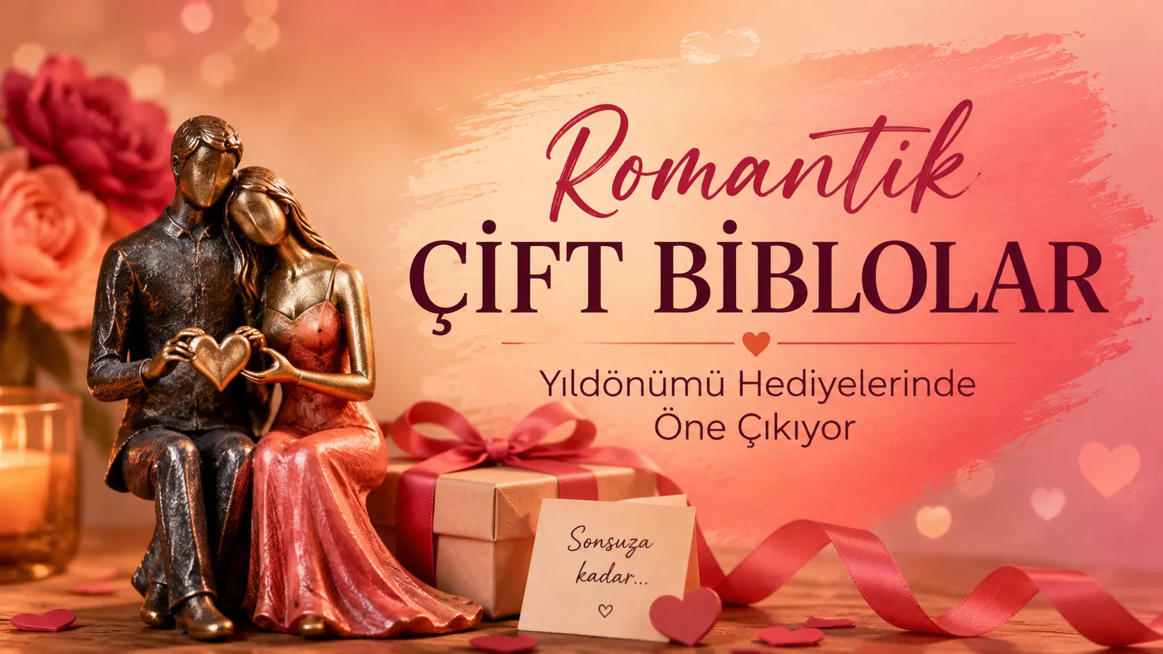 Romantik Çift Biblolar Yıldönümü Hediyelerinde Öne Çıkıyor