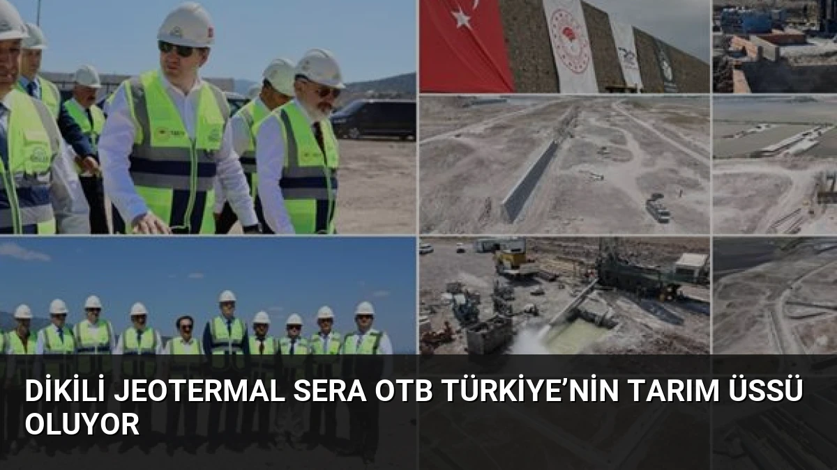 Dikili Jeotermal Sera OTB Türkiye’nin Tarım Üssü Oluyor