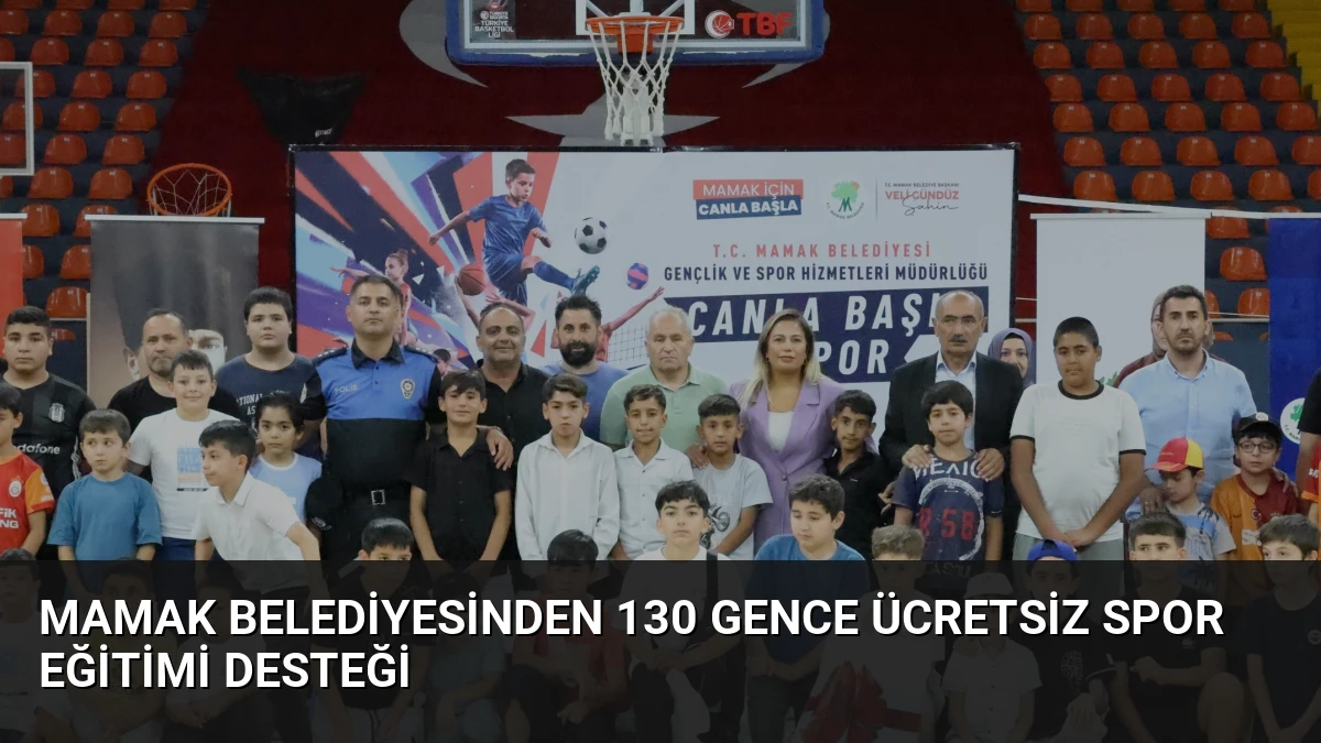 Mamak Belediyesinden 130 Gence Ücretsiz Spor Eğitimi Desteği