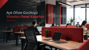 Açık Ofiste Gürültüyü Yöneten Panel Kararları