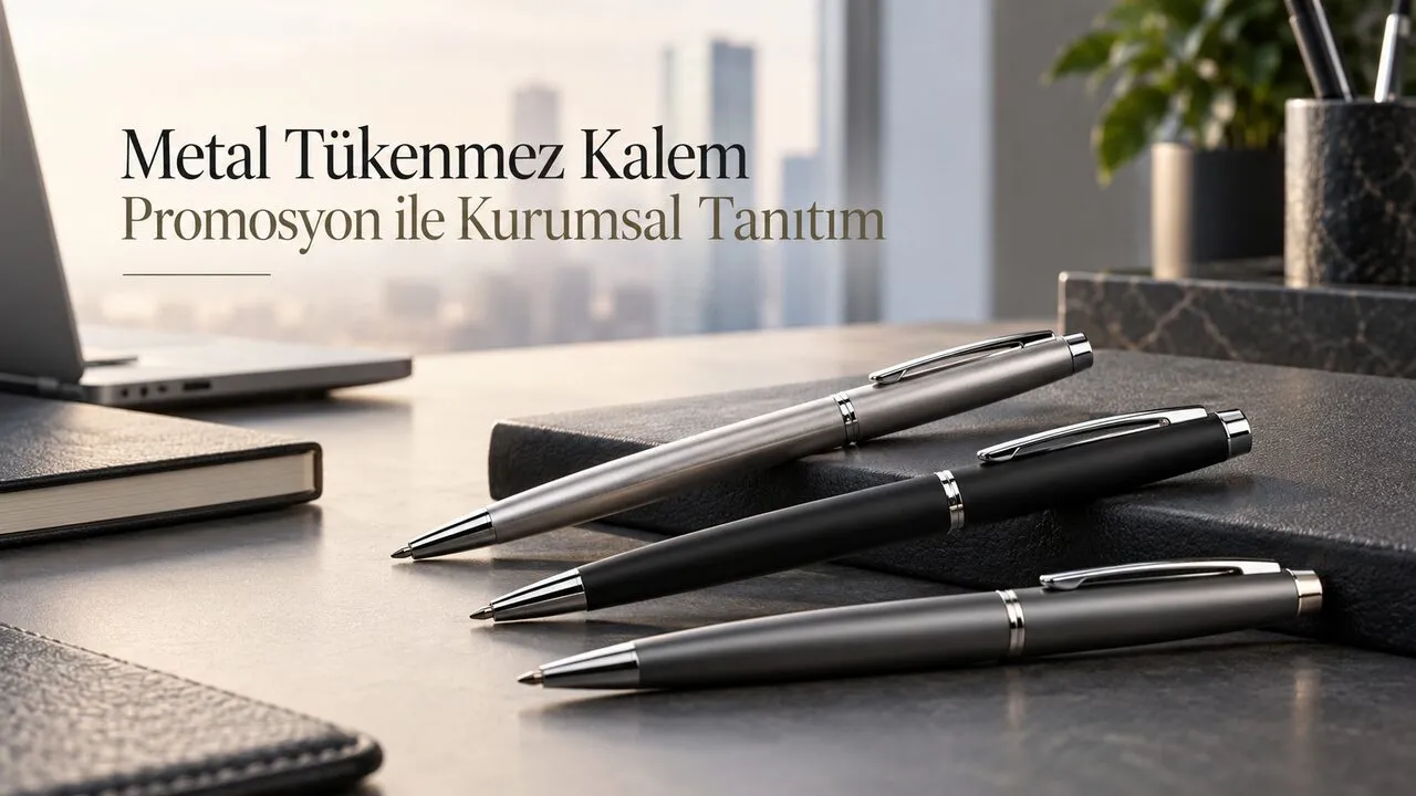 Metal Tükenmez Kalem Promosyon ile Kurumsal Tanıtım