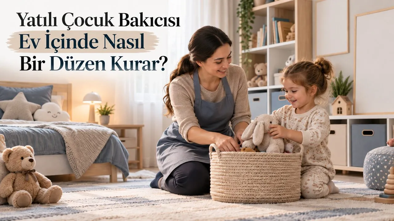 Yatılı Çocuk Bakıcısı Ev İçinde Nasıl Bir Düzen Kurar?