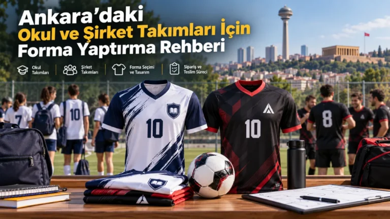 Ankara’daki Okul ve Şirket Takımları İçin Forma Yaptırma Rehberi