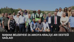 Mamak Belediyesi 26 Arıcıya Kraliçe Arı Desteği Sağladı