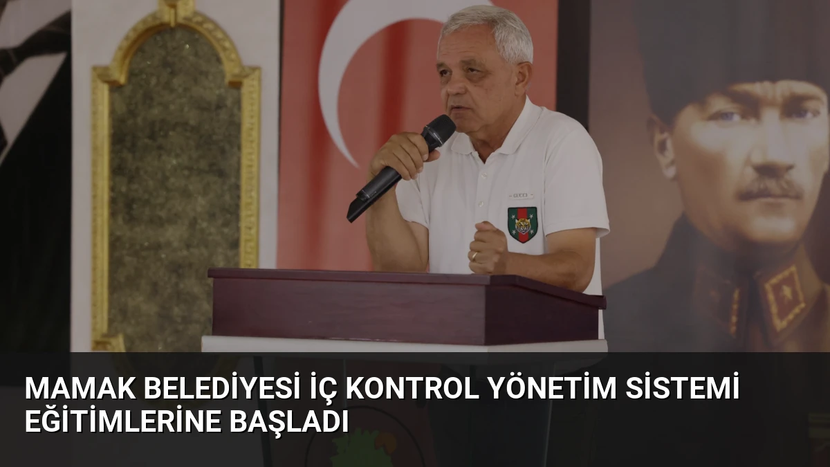 Mamak Belediyesi İç Kontrol Yönetim Sistemi Eğitimlerine Başladı