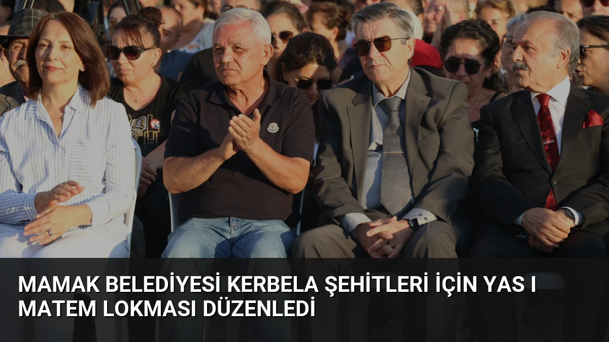 Mamak Belediyesi Kerbela Şehitleri İçin Yas ı Matem Lokması Düzenledi