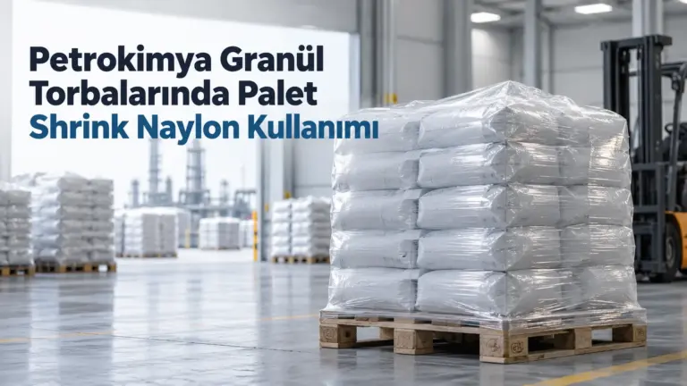 Petrokimya Granül Torbalarında Palet Shrink Naylon Kullanımı