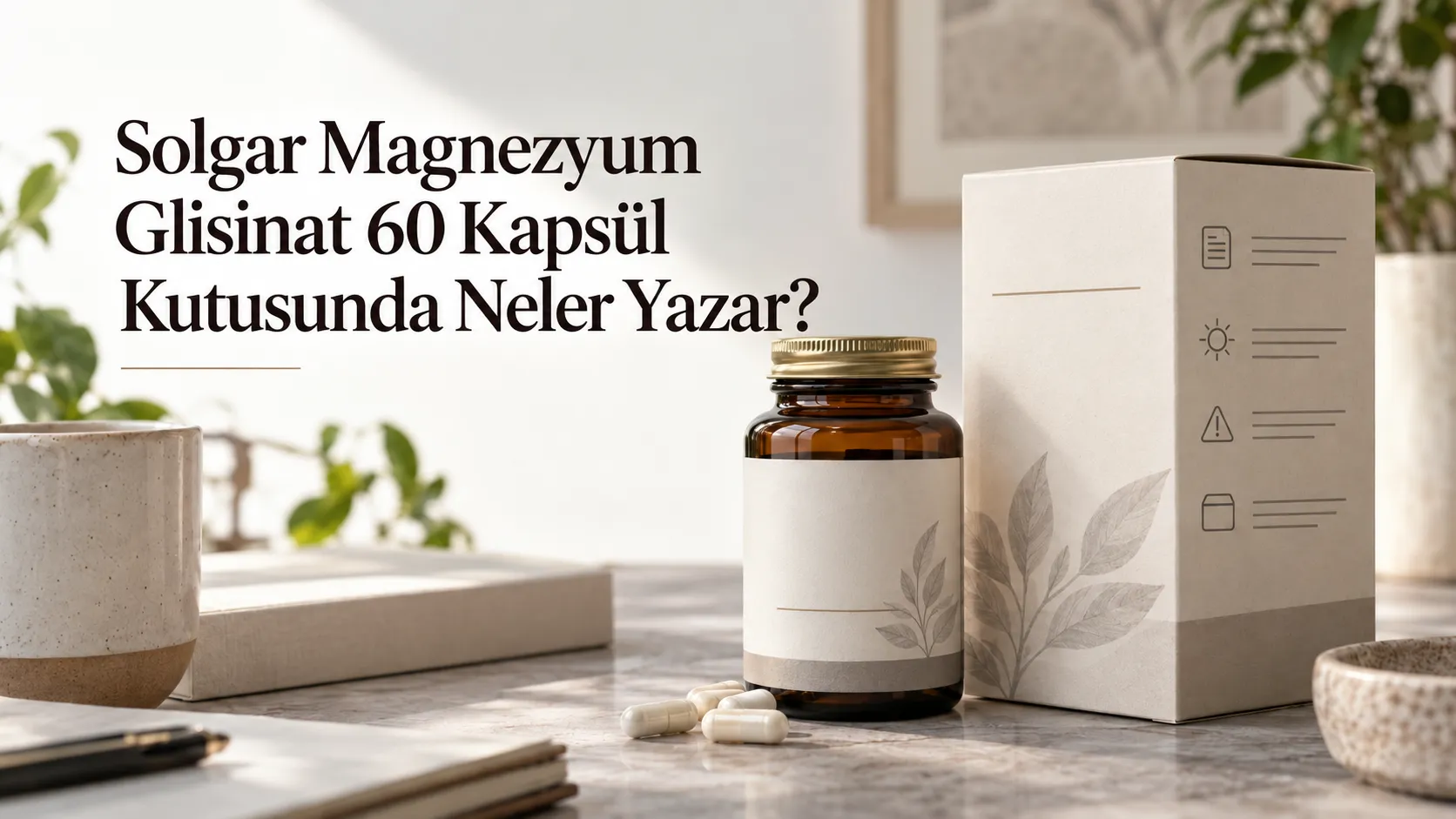 Solgar Magnezyum Glisinat 60 Kapsül Kutusunda Neler Yazar?