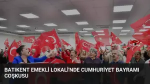 Batıkent Emekli Lokali'nde Cumhuriyet Bayramı Coşkusu