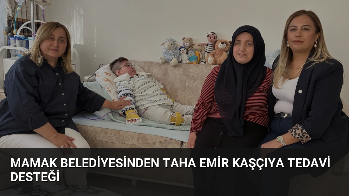 Mamak Belediyesinden Taha Emir Kaşçıya Tedavi Desteği